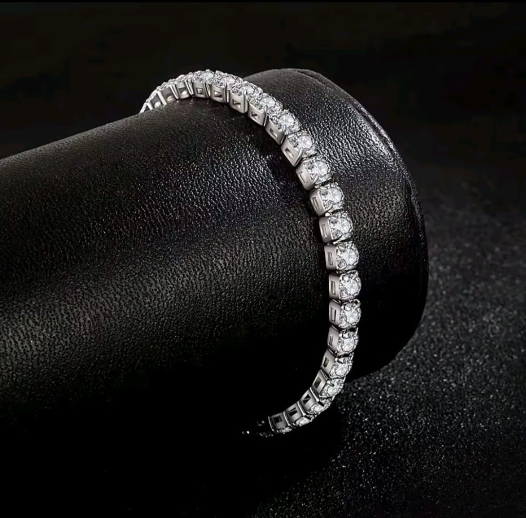 💎 Bracciale Tennis Eleganza Cristallina